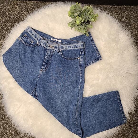 Tommy Hilfiger Size 10 Y2K Vintage High Waisted Mom Jeans‎ - Picture 1 of 10